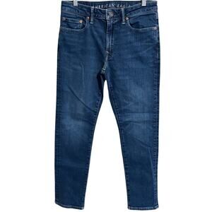 American Eagle SLIM Jeans Men’s 30x30 Medium Wash Airflex+ Stretch EUC